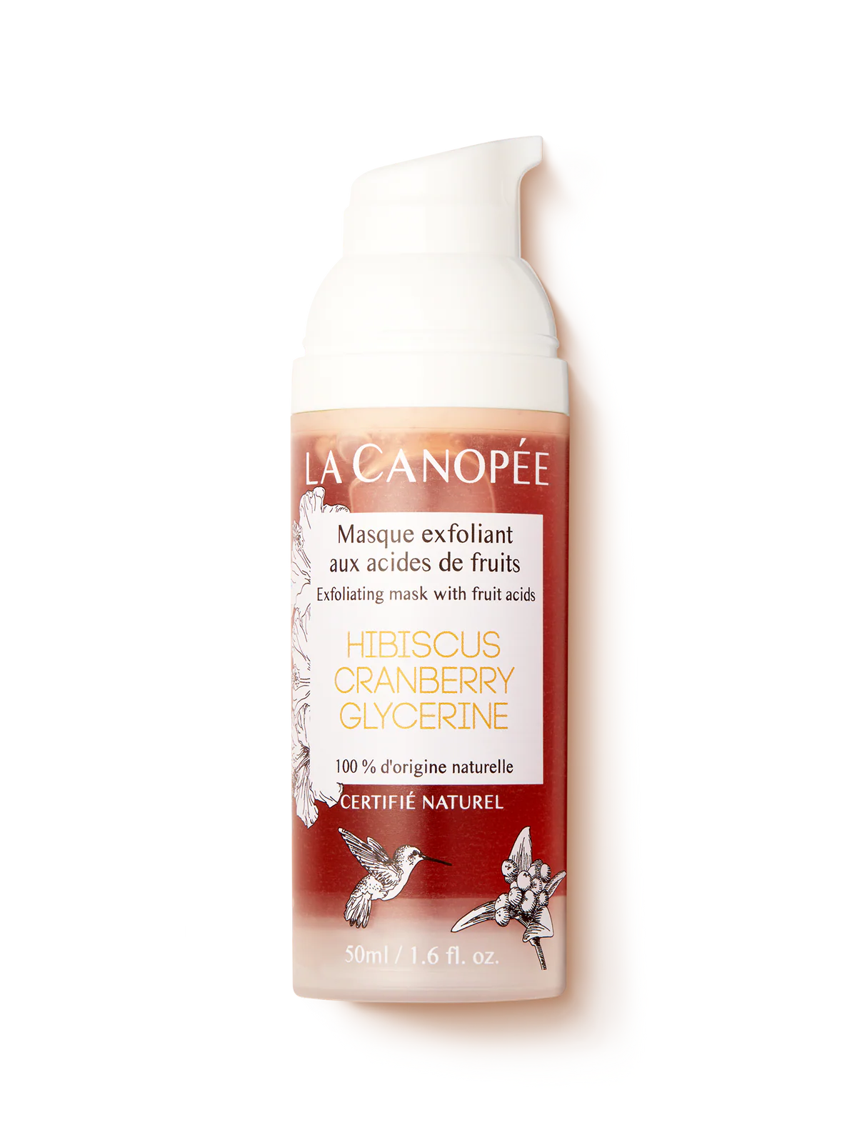 Masque visage La Canopée au calendula, soin relaxant institut Beynost.